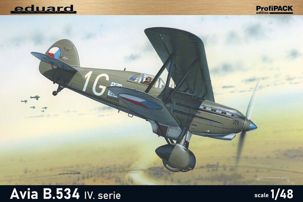Eduard Plastic Kits 8192 - Avia B-534 IV serie Profipack Limited Edition | Modellbau