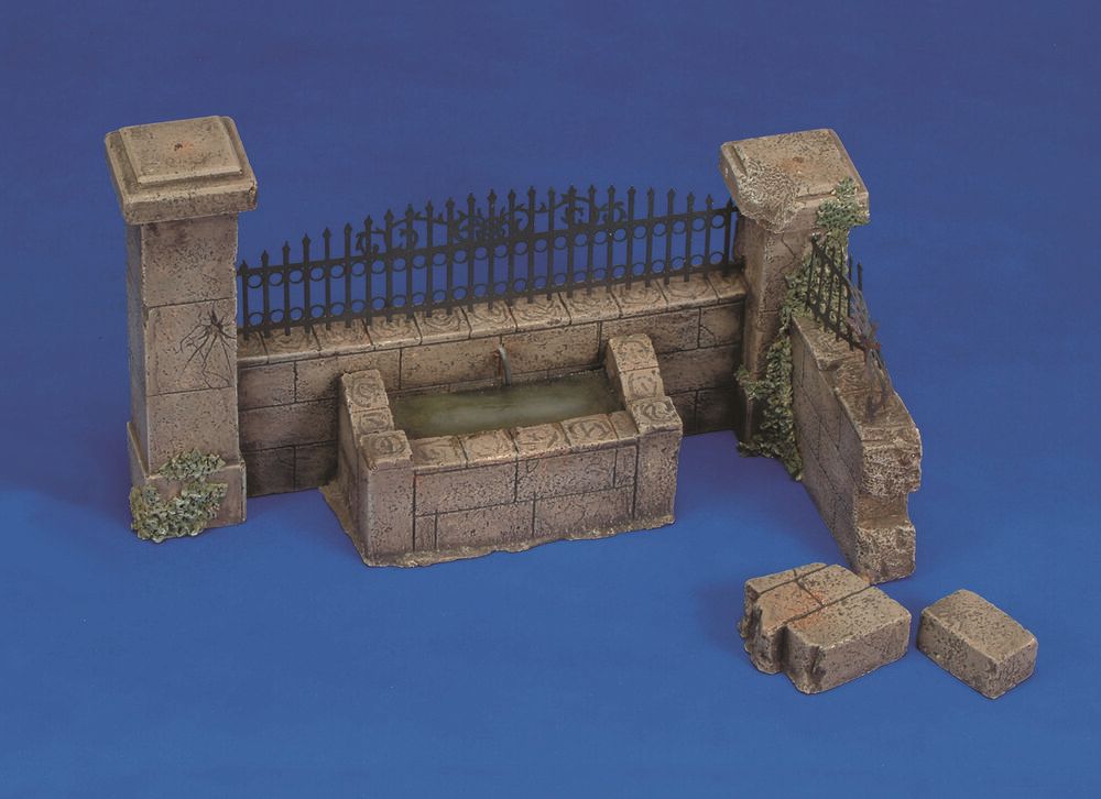 Royal Model RM009 - Wall with fountain | Modellbau