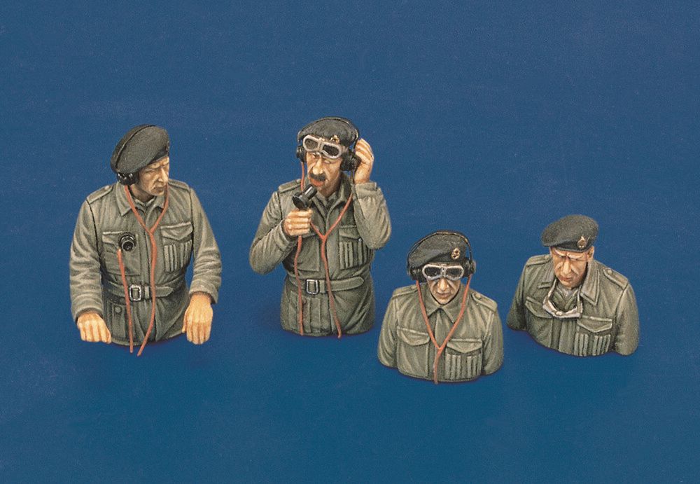 Royal Model RM231 - British tank crew-3/2 fig, - WWII | Modellbau