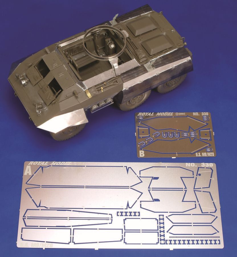 Royal Model RM330 - Fenders M8 & M20 (for Tamiya kit) | Modellbau