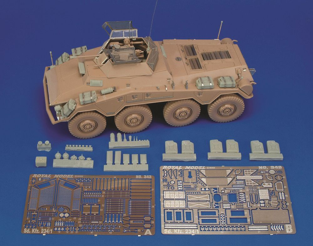 Royal Model RM343 - Sd. Kfz. 343/1 (for Italeri kit) | Modellbau