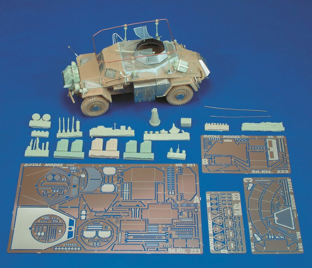 Royal Model RM351 - Sd.Kfz. 223 (for Tamiya kit) | Modellbau