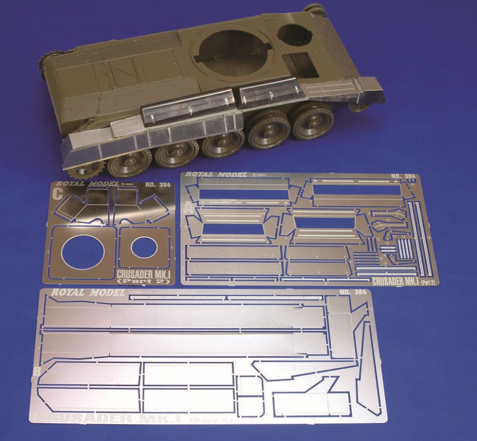 Royal Model RM385 - Crusader MK I - Part 1 (for Italeri kit) | Modellbau