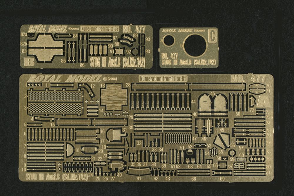 Royal Model RM477 - Stug III Ausf B. (for Tamiya kit) | Modellbau