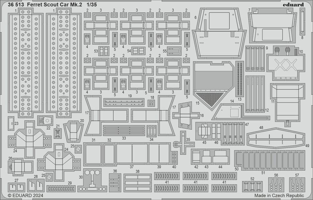 Eduard Accessories 36513 - 1/35 Ferret Scout Car Mk.2 1/35 | Modellbau