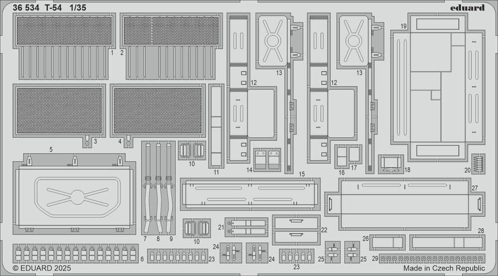 Eduard Accessories 36534 - T-54 HOBBY BOSS | Modellbau