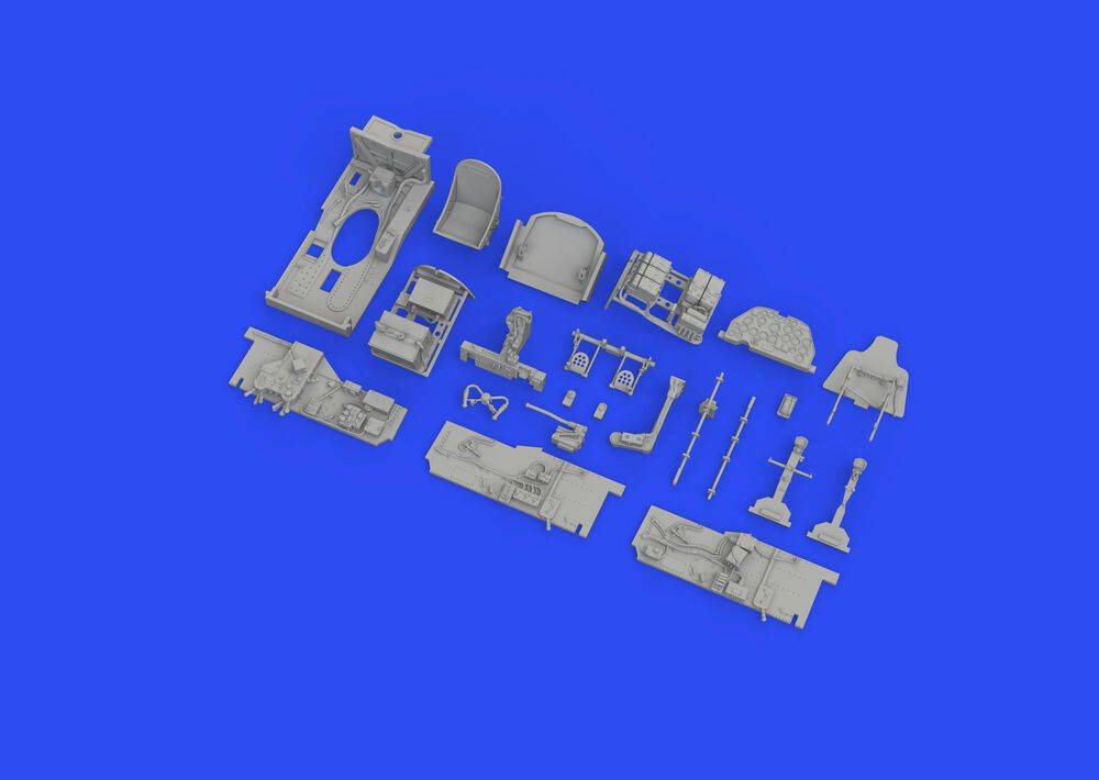 Eduard Accessories 648812 - 1:48 P-38J cockpit PRINT for TAMIYA | Modellbau