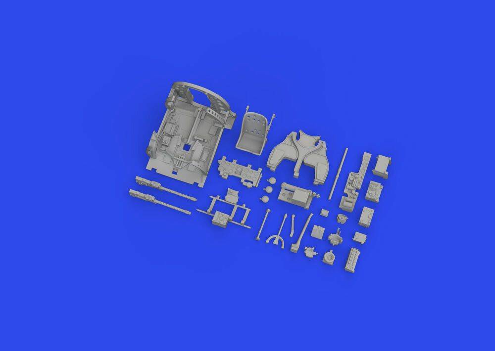 Eduard Accessories 648850 - 1:48 A6M2-N Rufe cockpit PRINT 1/48 EDUARD | Modellbau