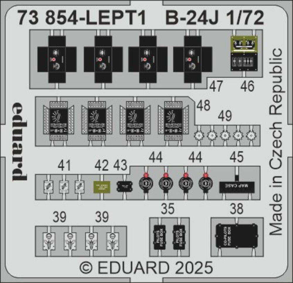 Eduard Accessories 73854 - B-24J HASEGAWA | Modellbau