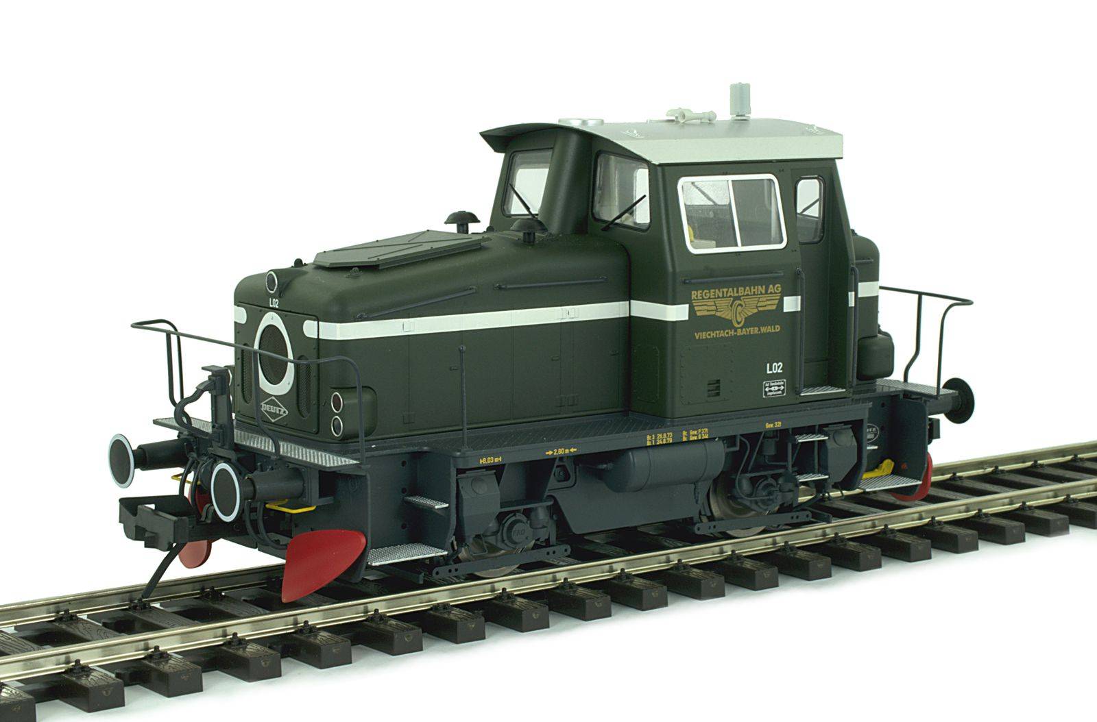 Lenz 0 40170-01 - Diesellok Deutz KG 230 B, Regentalbahn, Ep.4 | Modellbahn | Modelleisenbahn