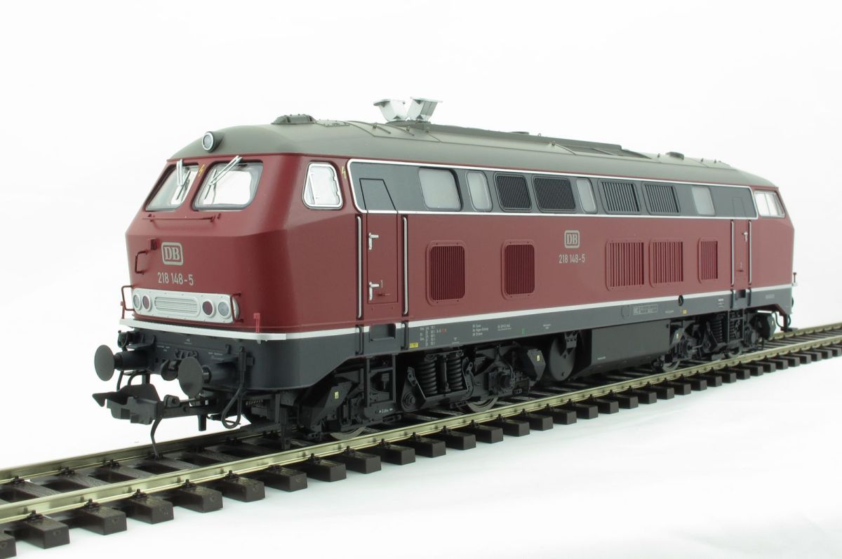 Lenz 0 40180-02 - Diesellok BR218 148-5, altrot, DB, Ep.4 | Modellbahn | Modelleisenbahn