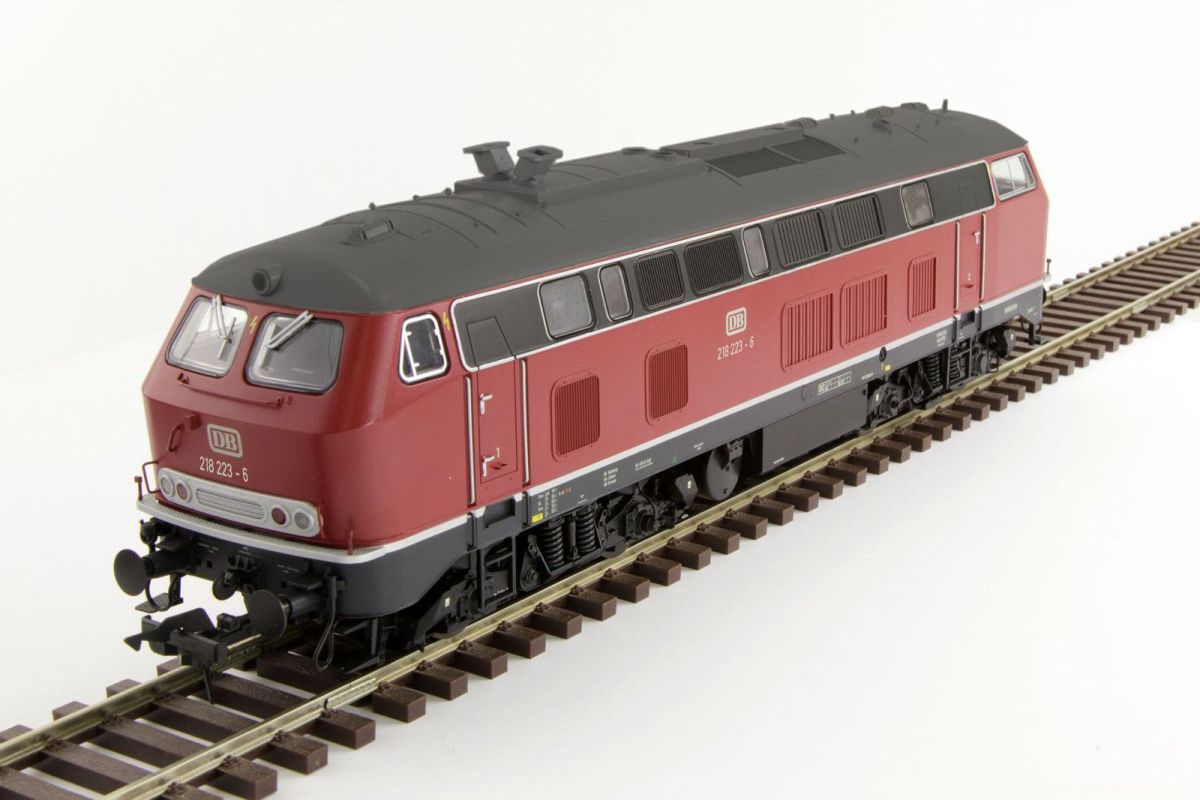Lenz 0 40180-03 - Diesellok BR218 223-6, DB, Ep. 4, altrot | Modellbahn | Modelleisenbahn