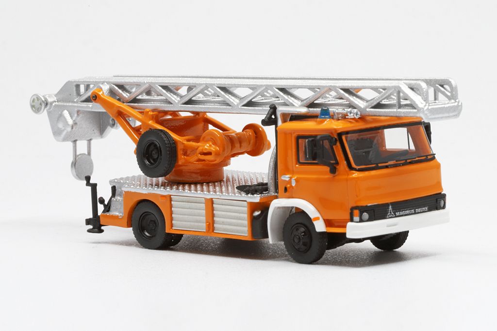 Loewe H0 (1:87) 4037 - Magirus Deutz Zeta 90 M 5 - DL 18, Kommunal=Orange / HO | Modellbahn | Modelleisenbahn