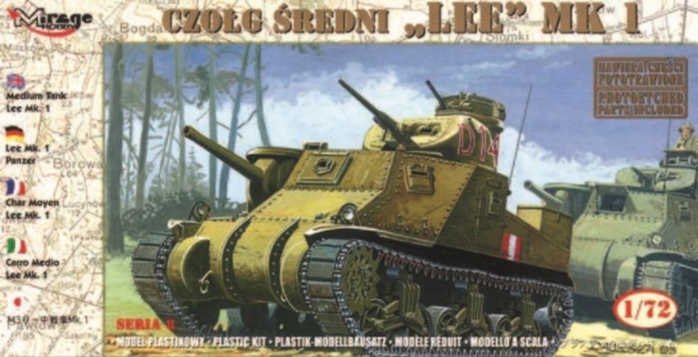 Mirage Hobby 728002 - Medium Tank Lee Mk. I in 1:72 | Modellbau