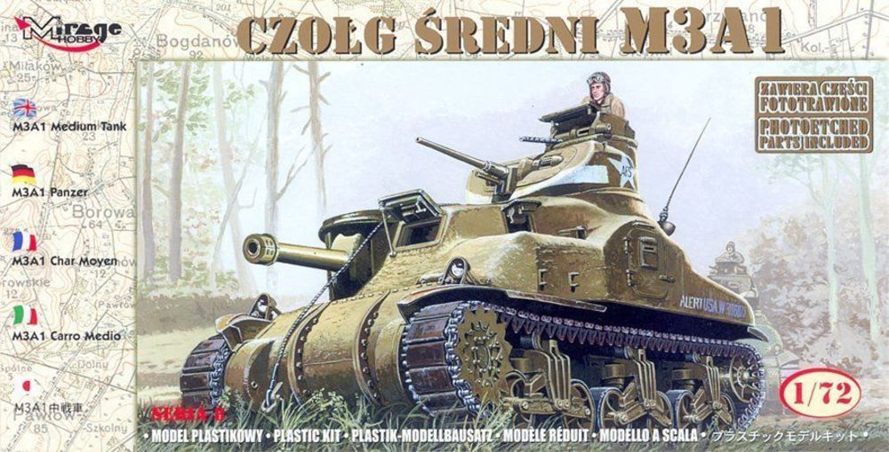 Mirage Hobby 72803 - M3A1 in 1:72 | Modellbau