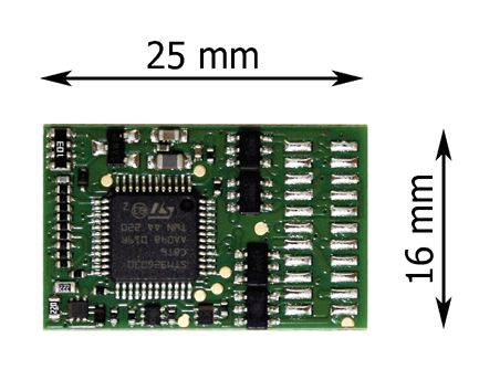 Tams Elektronik 41-04432-01 - LD-G-43 I Lokdecoder mit NEM 652-Stecker | Modellbahn | Modelleisenbahn