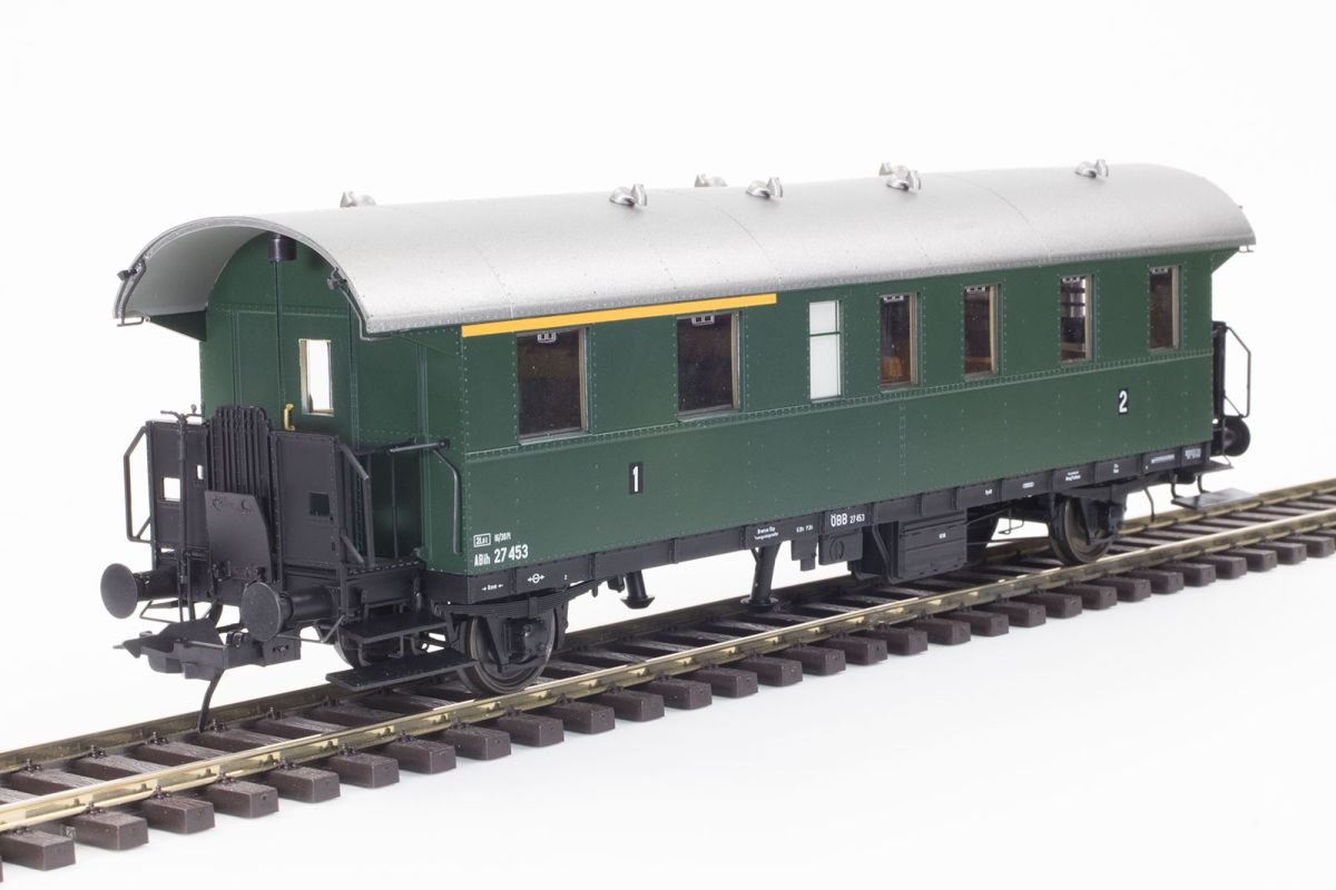 Lenz 0 41110-08 - Donnerbüchse 1./2. Klasse, ÖBB, Ep.3, tannengrün | Modellbahn | Modelleisenbahn