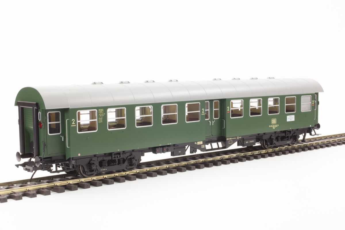 Lenz 0 41220-06 - Umbauwagen B4yge, 2. Kl., DB, Ep.4, RAL6020 | Modellbahn | Modelleisenbahn