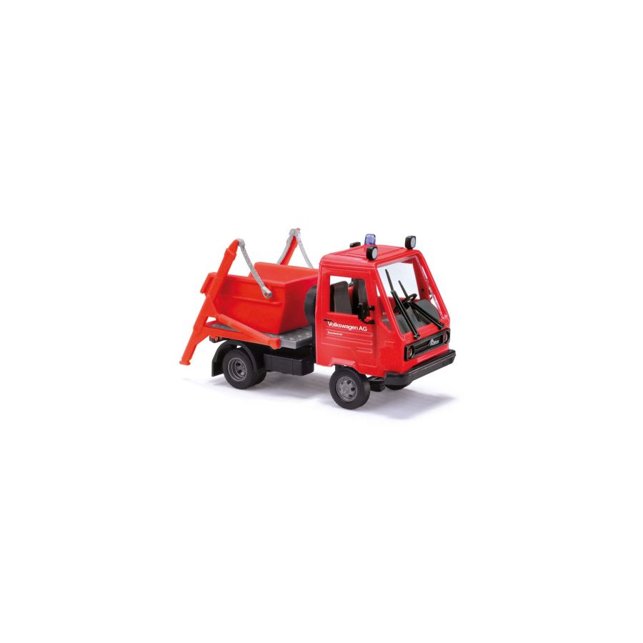 Busch H0 (1:87) 42234 - Multicar M26 m. Absetzkipp.,FW Wolfsburg | Modellbahn | Modelleisenbahn