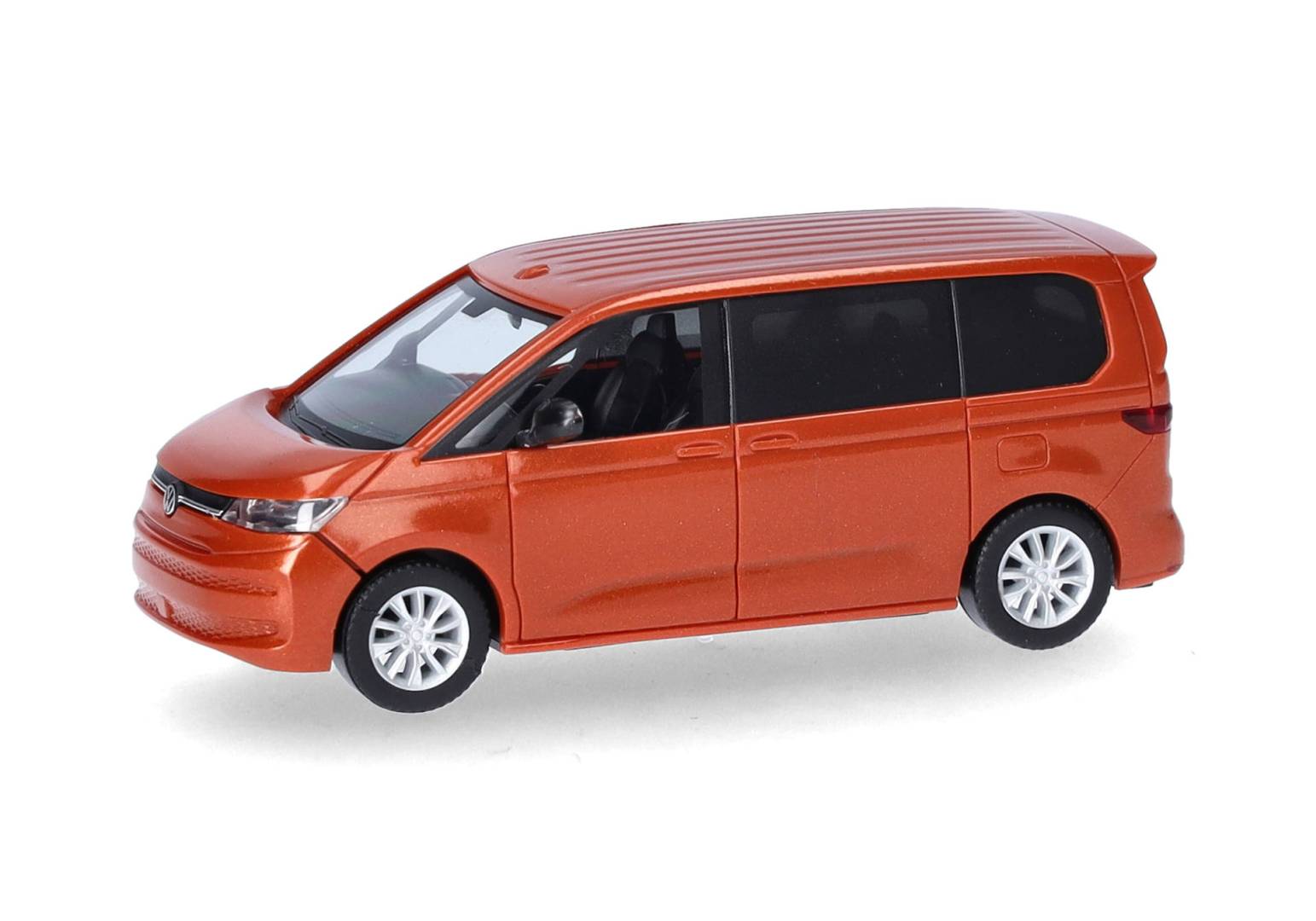 Herpa H0 (1:87) 431156 - Volkswagen (VW) Multivan, Energetic Orange Metallic | Modellbahn | Modelleisenbahn