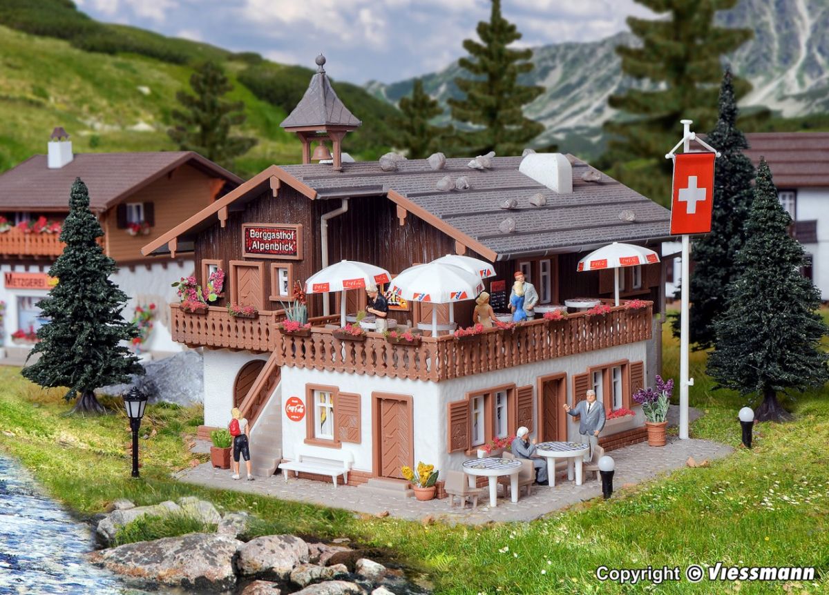 Vollmer H0 (1:87) 43706 - Bergrestaurant | Modellbahn | Modelleisenbahn