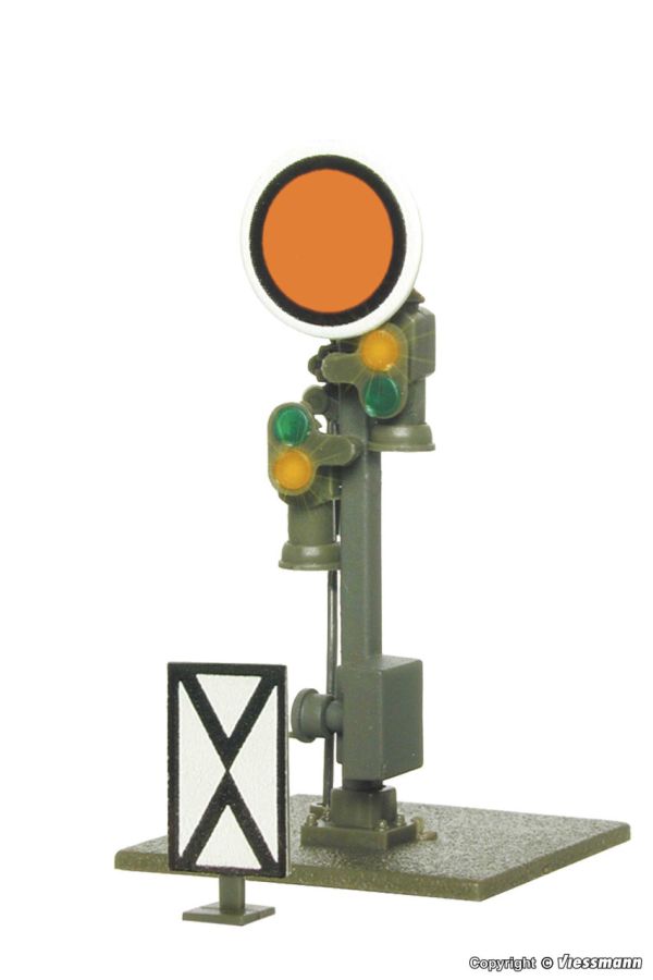 Viessmann N 4406 - Form-Vorsignal, Scheibe beweglich | Modellbahn | Modelleisenbahn