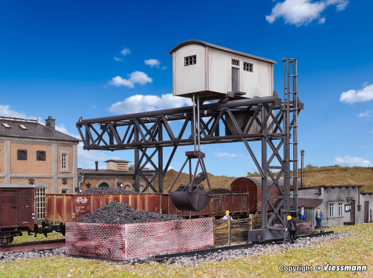 Vollmer H0 (1:87) 45714 - Laufkatze mit Kohlekran | Modellbahn | Modelleisenbahn