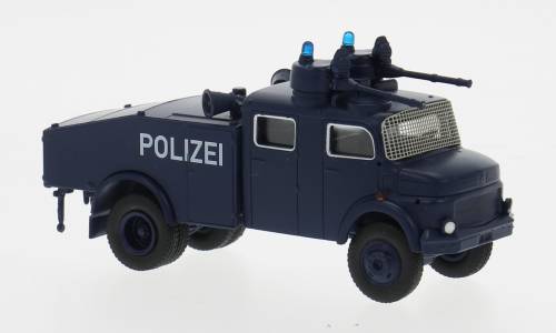 Brekina H0 (1:87) 47181 - Brekina, Mercedes LA 1113 Wasserwerfer, 1966, Polizei Berlin, 1:87 | Modellbahn | Modelleisenbahn