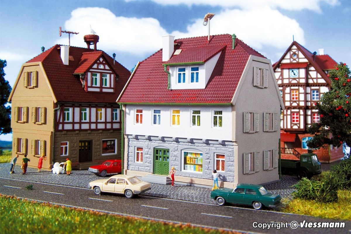 Vollmer N 47644 - Wohnhaus | Modellbahn | Modelleisenbahn