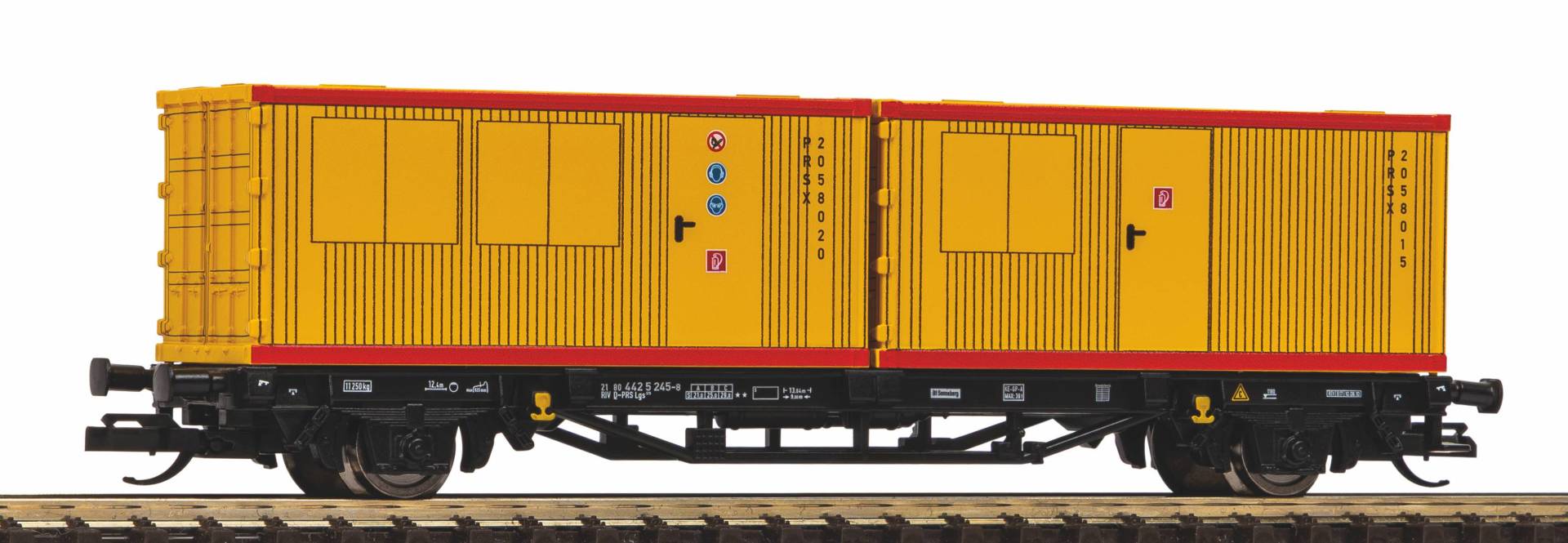Piko TT 47729 - Containertragwagen 2 x 20 PRS VI | Modellbahn | Modelleisenbahn
