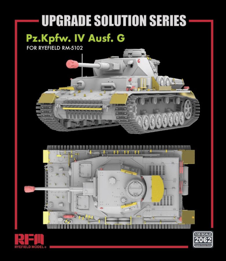 Rye Field Model 2062 - Upgrade Set for 5102 Pz.Kpfw. IV Ausf. G | Modellbau