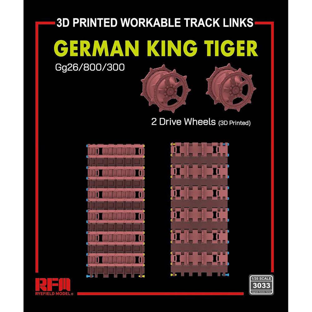 Rye Field Model RFM3033 - German King Tiger GG26/800/300 | Modellbau