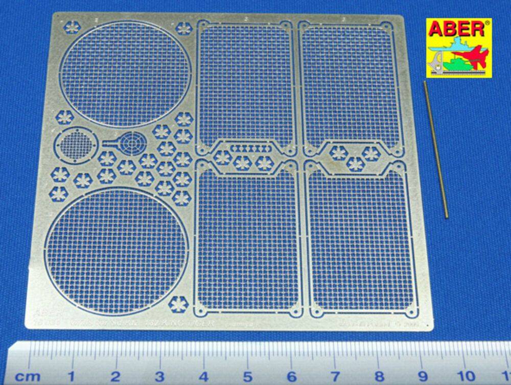 Aber Models 16034 - Tiger II - Vol.2A- Grilles | Modellbau