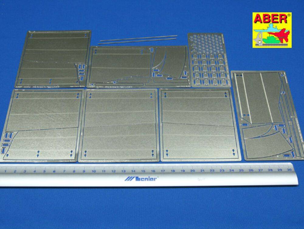Aber Models 16040 - Tiger II - Vol.7- Side Fenders | Modellbau