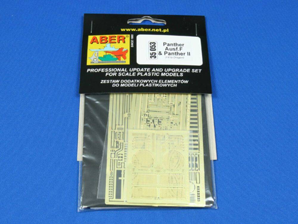Aber Models 35053 - Panther Ausf.F & Panther II Modellbau
