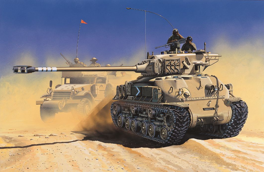 Academy 13254 - 1/35 IDF M-51 Super Sherman | Modellbau
