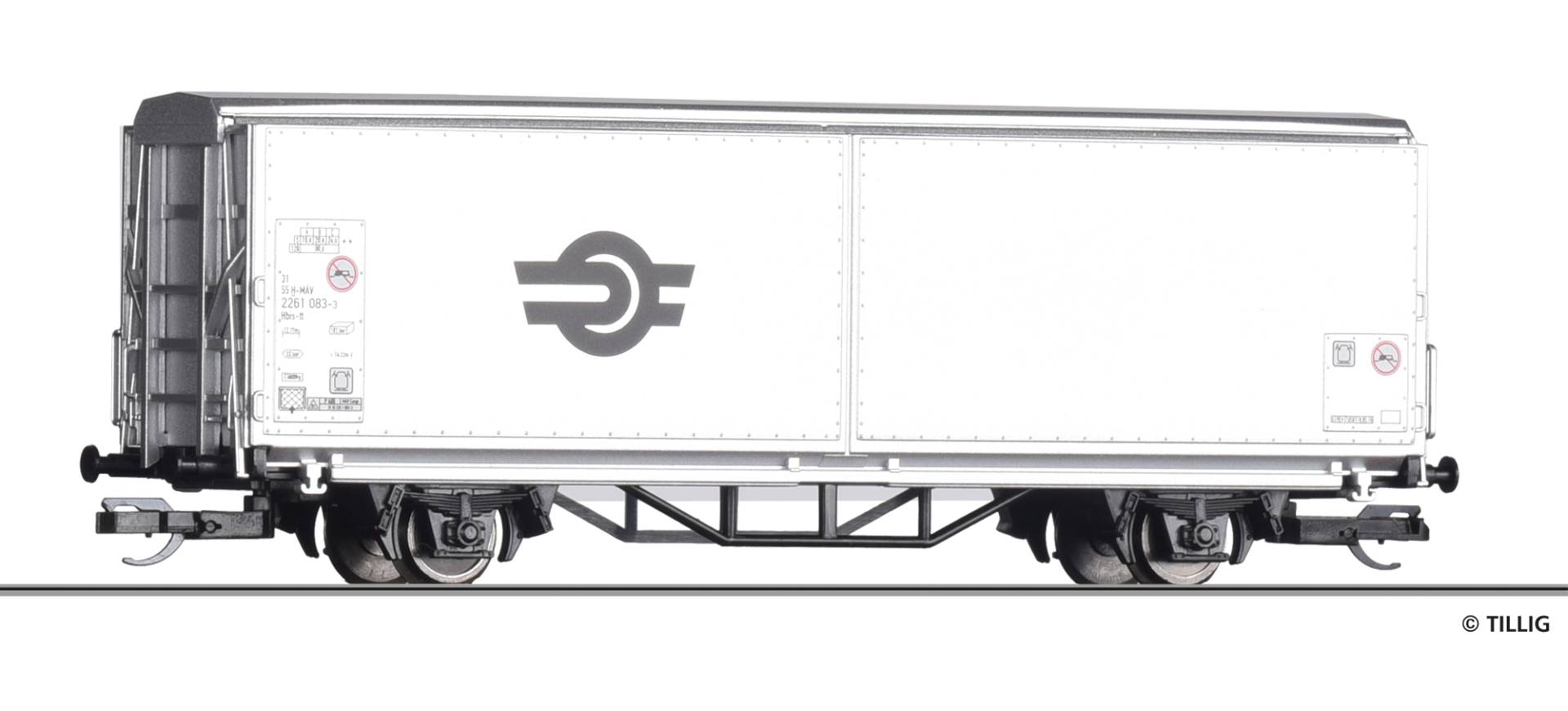 Tillig TT 502549 - Schiebewandwagen Hbis-TT der MAV, Ep. VI (2. Betriebsnummer) | Modellbahn | Modelleisenbahn