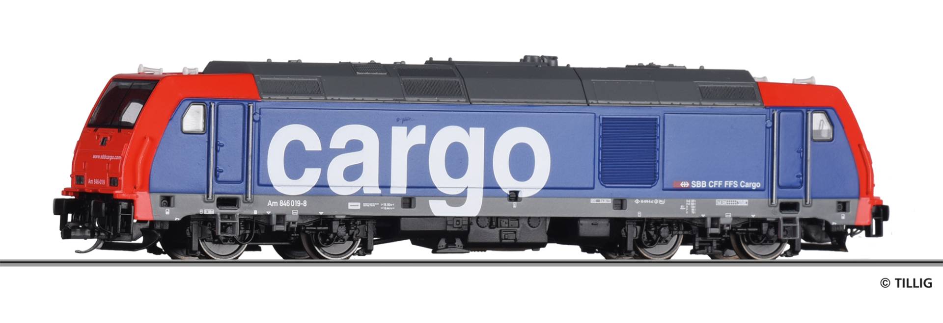 Tillig TT 502551 - Diesellok Am 846 der SBB, Ep. VI | Modellbahn | Modelleisenbahn