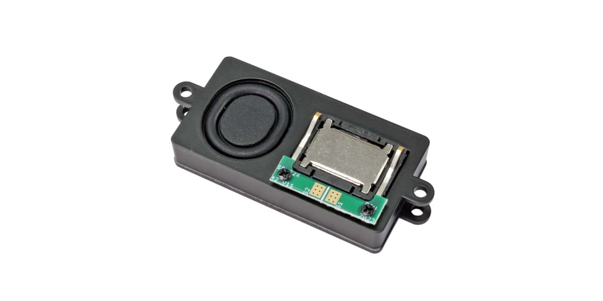ESU 50347 - Lautsprecher 22mm x 42mm x 8.0mm, rechteckig, 8 Ohm, Passive Radiator | Modellbahn | Modelleisenbahn