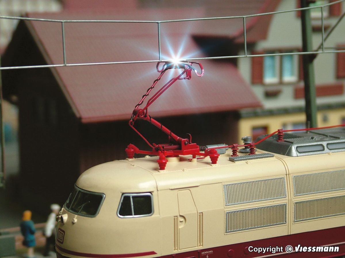 Viessmann H0 (1:87) 5068 - H0 Pantographen-Blitzer | Modellbahn | Modelleisenbahn
