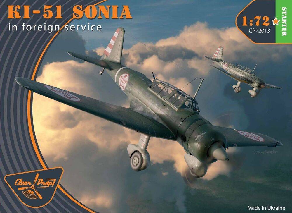 Clear Prop Models CP72013 - Ki-51 Sonia in foreign service | Modellbau