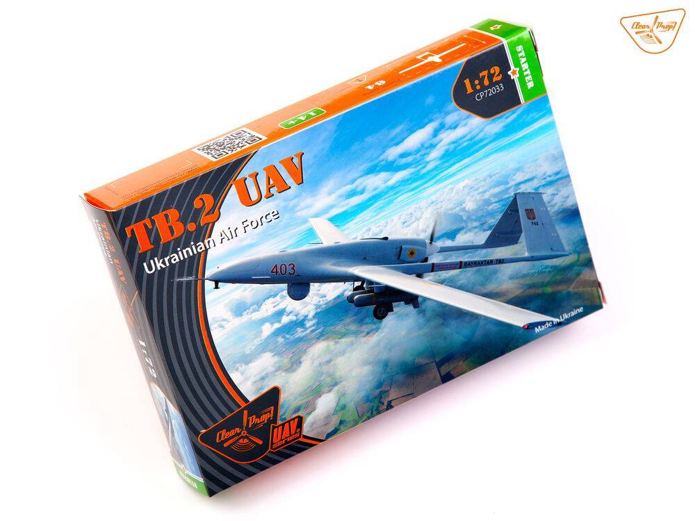 Clear Prop Models CP72033 - TB.2 UAV UKRAINIAN ARMY | Modellbau
