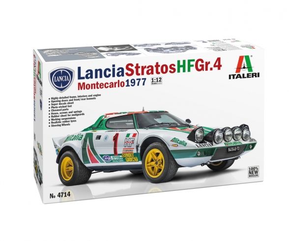 Italeri 510104714 - 1:12 Lancia Stratos HF Gr.4 | Modellbau