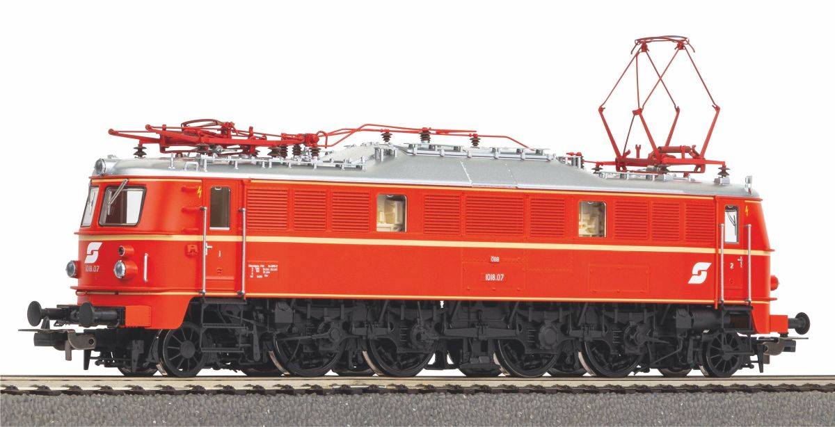 Piko H0 (1:87) 51145 - Sound-E-Lok Rh 1018 ÖBB IV Wechselstromversion, inkl. PIKO Sound-Decoder | Modellbahn | Modelleisenbahn