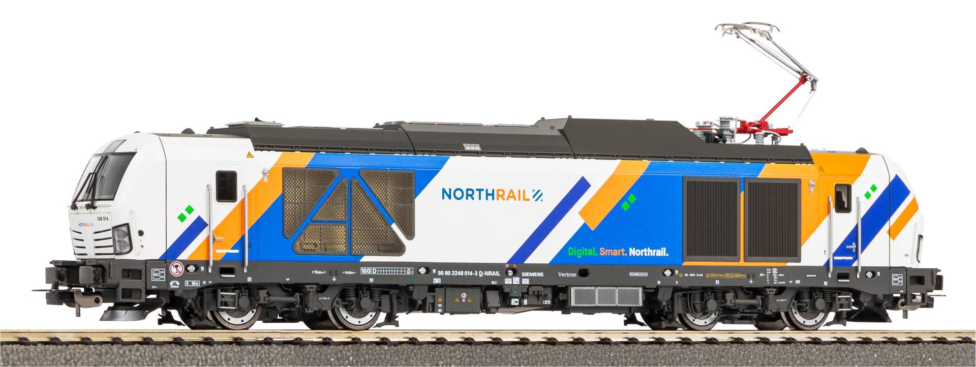 Piko H0 (1:87) 51169 - Sound-Zweikraftlok "dual mode" BR 248 Northrail VI Wechselstrom, inkl. PIKO Sound-Decoder | Modellbahn | Modelleisenbahn
