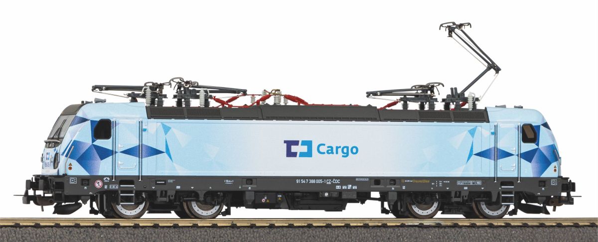 Piko H0 (1:87) 51599 - Sound-E-Lok BR 388 CD Cargo VI Wechselstromversion, inkl. PIKO Sound-Decoder | Modellbahn | Modelleisenbahn