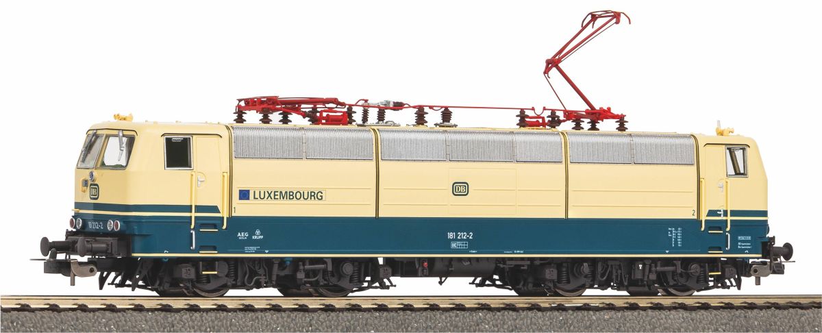 Piko H0 (1:87) 51977 - E-Lok BR 181.2 "Luxembourg" DB IV | Modellbahn | Modelleisenbahn