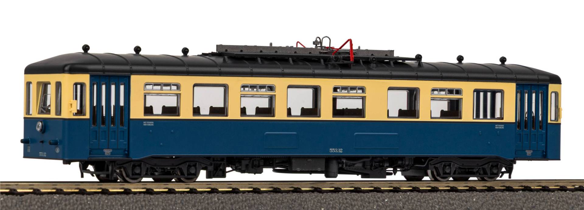 Piko H0 (1:87) 52114 - Sound-Diesel-Schienenbus Rh 553 SCM VI Wechselstromversion, inkl. PIKO Sound-Decoder | Modellbahn | Modelleisenbahn