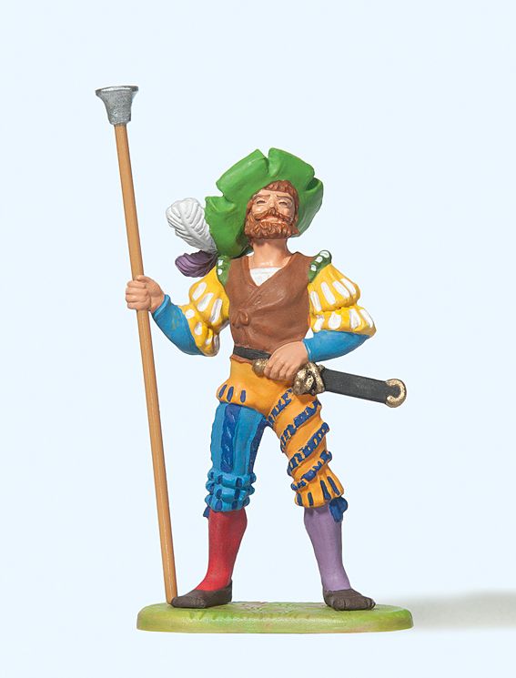 Preiser 52313 - 1:25 Landsknechte, | Modellbau