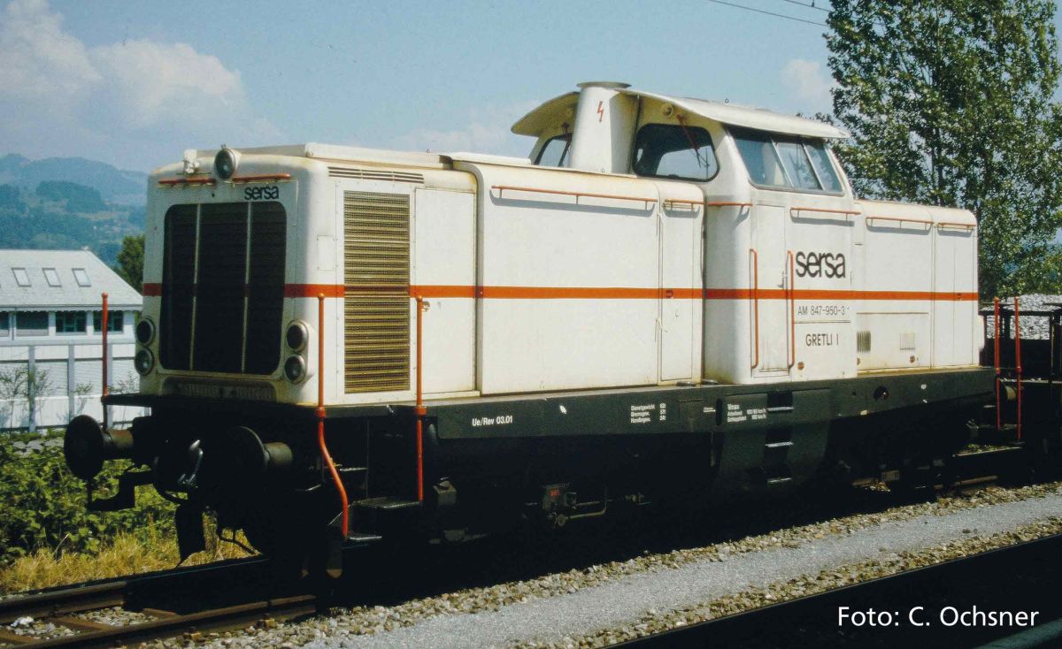 Piko H0 (1:87) 52334 - Sound-Diesellok Am 847 Sersa V, inkl. PIKO Sound-Decoder | Modellbahn | Modelleisenbahn